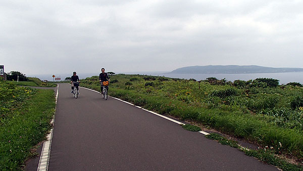 天売島が見える